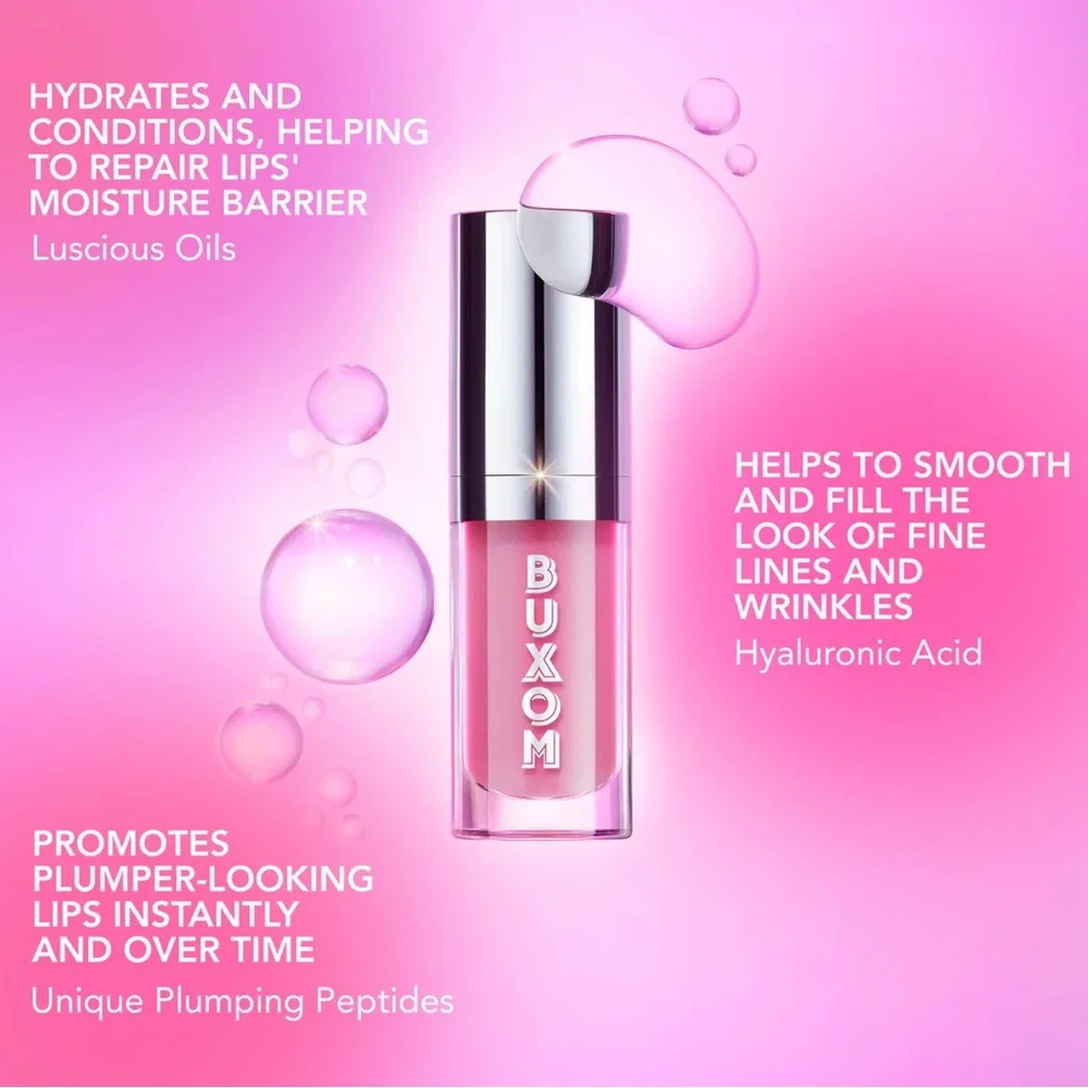 Buxom FULL-ON™ PLUMPING LIP OIL in White Russian 5.5ml BRAND NEW IN BOX
